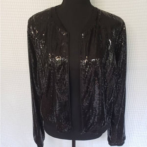 🆕 DREW Anthropologie Peppa Sequin Jacket